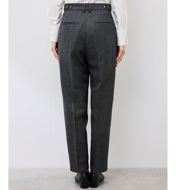 Rope&rsquo;Picnic「スリートーンツイードテーパードパンツ/セットアップ対応」|チノ|