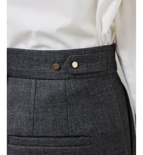 Rope&rsquo;Picnic「スリートーンツイードテーパードパンツ/セットアップ対応」|チノ|