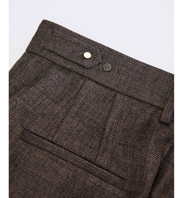 Rope&rsquo;Picnic「スリートーンツイードテーパードパンツ/セットアップ対応」|チノ|