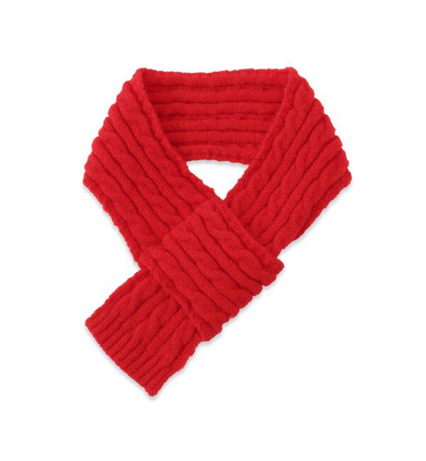 ROPE PICNIC PASSAGE「【DOG】ケーブル編みニットマフラー」|その他|