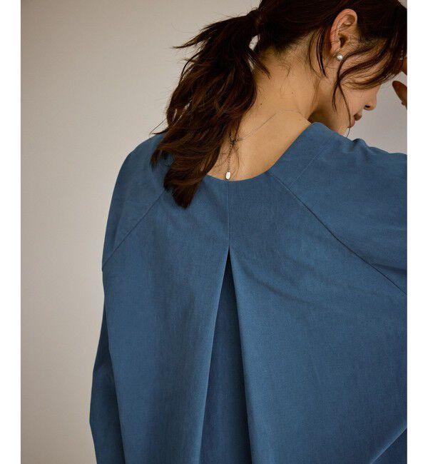 Rope&rsquo;Picnic「【emur/エミュール】ストレッチ起毛あわせネックブラウス」|シャツ・ブラウス|