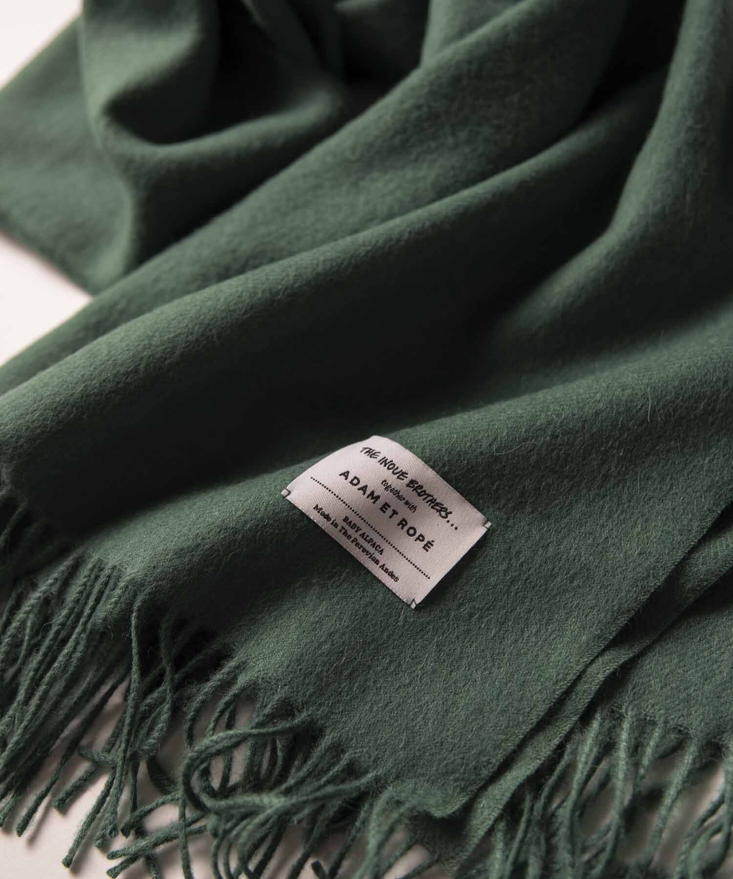 ADAM ET ROPE'「【THE INOUE BROTHERS together with ADAM ET ROPE'】大判ストール / UNISEX」|マフラー|