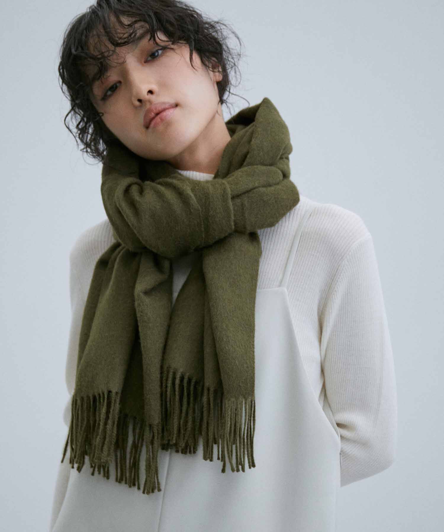 ADAM ET ROPE'「【THE INOUE BROTHERS together with ADAM ET ROPE'】大判ストール / UNISEX」|マフラー|