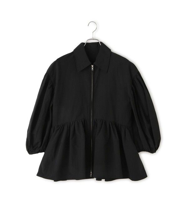 ADAM ET ROPE'「【サステナブル】ペプラムブラウス」|シャツ・ブラウス|