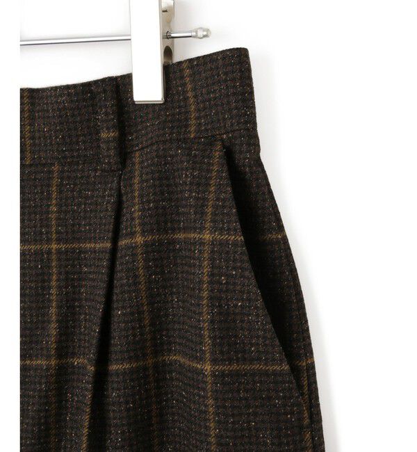 ADAM ET ROPE'「ツイード＆チェックショートパンツ」|チノ|