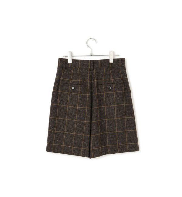 ADAM ET ROPE'「ツイード＆チェックショートパンツ」|チノ|