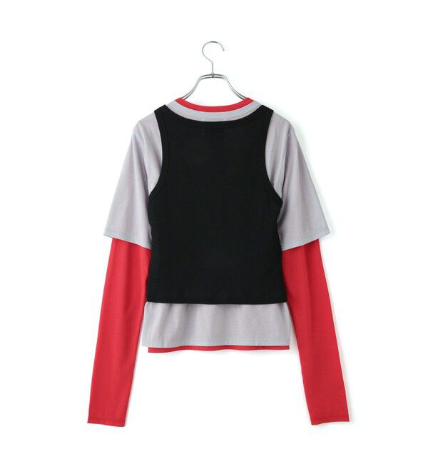 ADAM ET ROPE'「3レイヤードジャージートップス」|Tシャツ・カットソー|