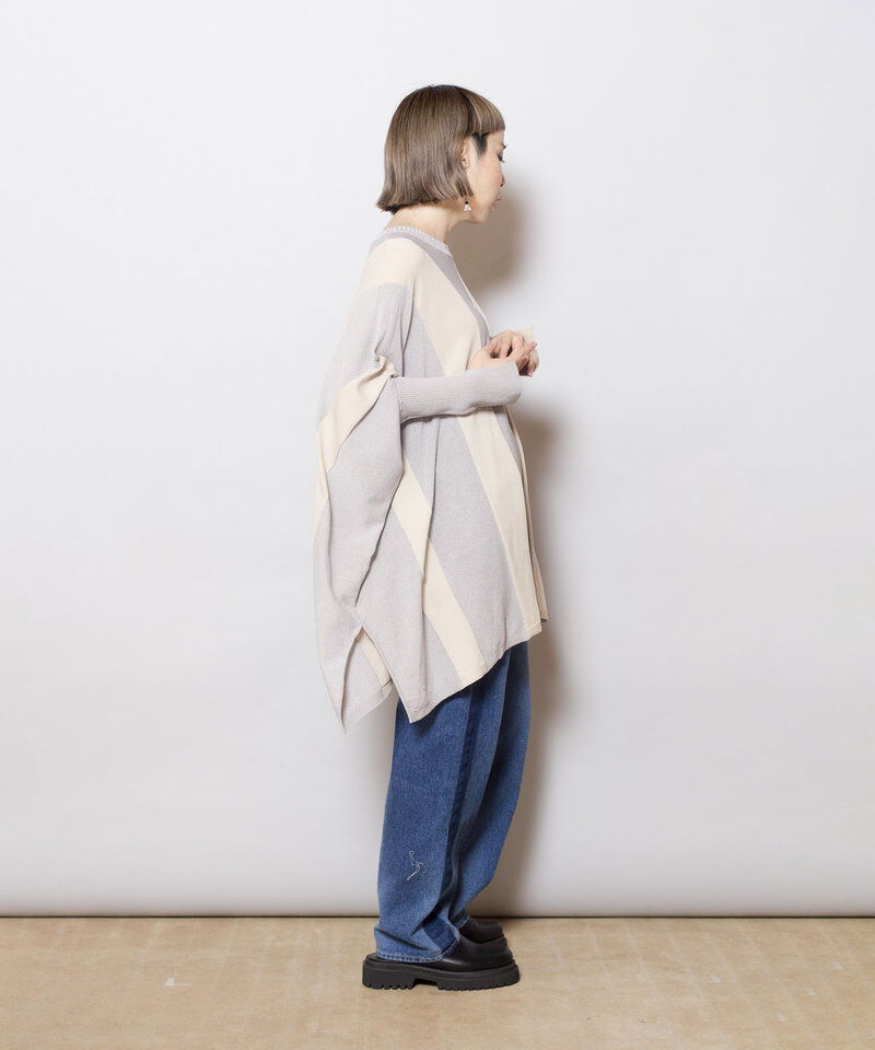  「サイドラインデニムパンツ」|デニム|