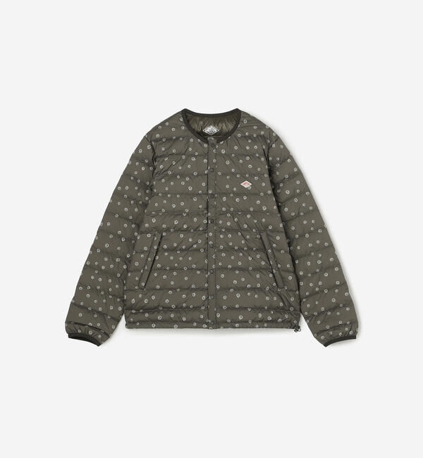 DANTON「DANTON | インナーダウンジャケット PRINT WOMEN」|ダウン|