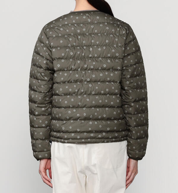 DANTON「DANTON | インナーダウンジャケット PRINT WOMEN」|ダウン|