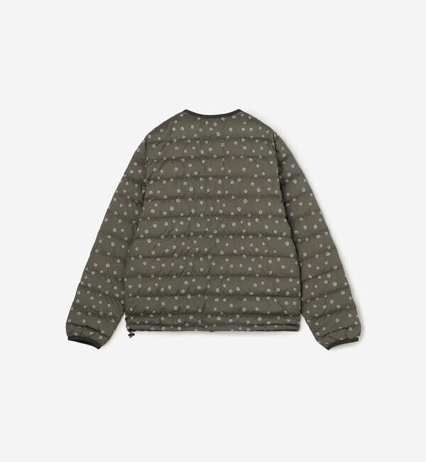 DANTON「DANTON | インナーダウンジャケット PRINT WOMEN」|ダウン|