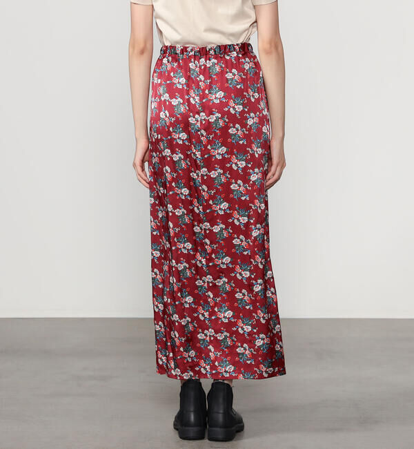  「THE SHINZONE | フラワープリント ロングスカート WOMEN」|スカート|