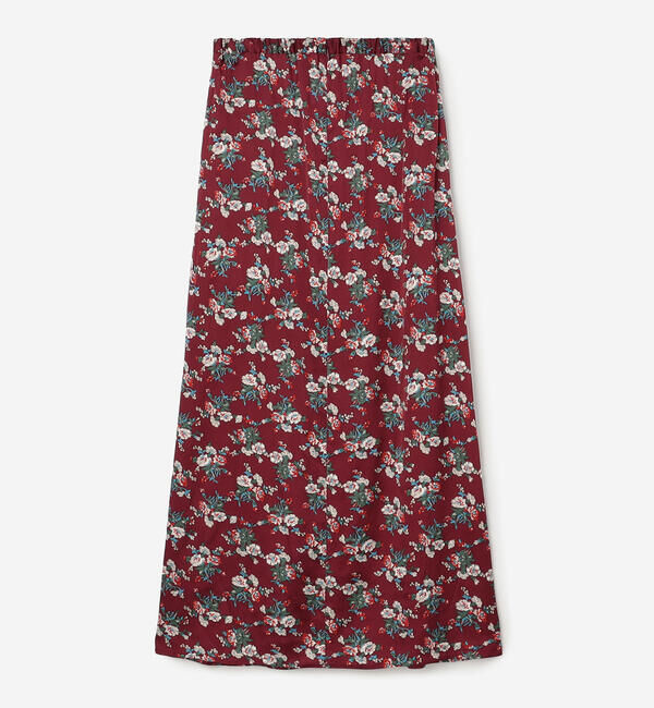  「THE SHINZONE | フラワープリント ロングスカート WOMEN」|スカート|