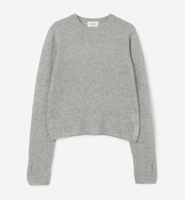  「ADAWAS |〈別注〉カシミヤ シアーセーター WOMEN」|ニット・セーター|