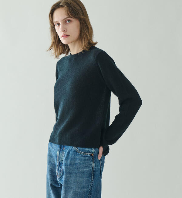  「ADAWAS |〈別注〉カシミヤ シアーセーター WOMEN」|ニット・セーター|