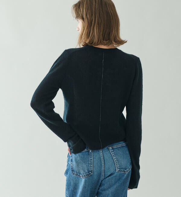  「ADAWAS |〈別注〉カシミヤ シアーセーター WOMEN」|ニット・セーター|