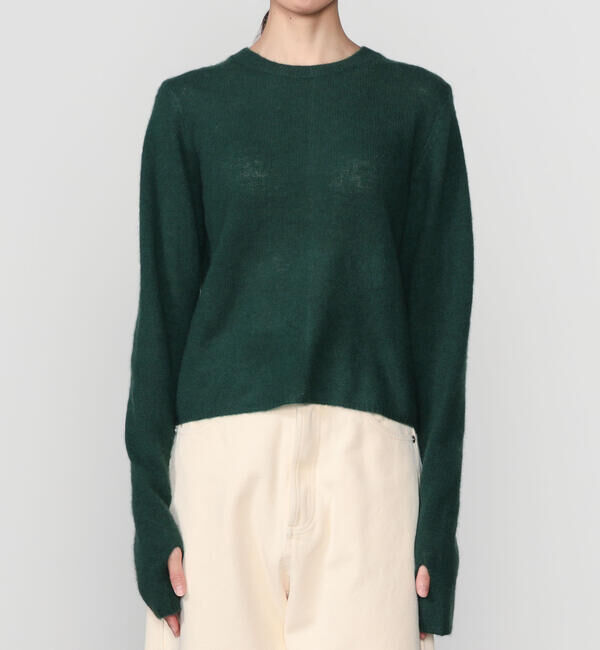  「ADAWAS |〈別注〉カシミヤ シアーセーター WOMEN」|ニット・セーター|