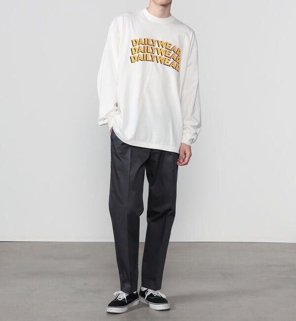  「MORRIS & SONS | 1Pテーパードストレッチパンツ MEN」|チノ|