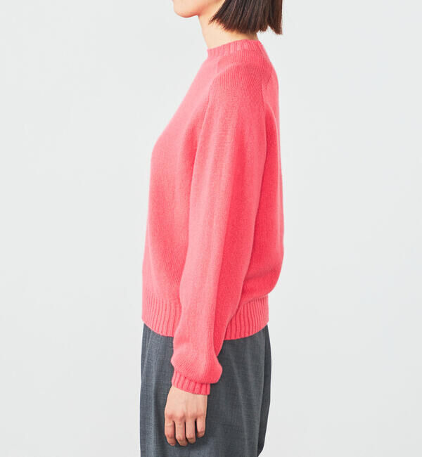 Morris & Sons「MORRIS & SONS | ジーロンラム クルーネックニット WOMEN」|ニット・セーター|