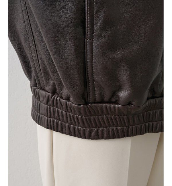 GEMINI「【GEMINI】レザーブルゾン」|ブルゾン・スタジャン|