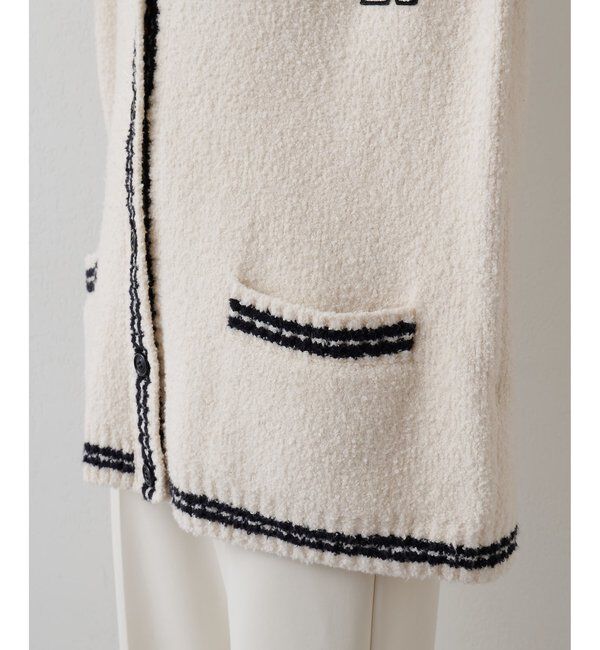 GEMINI「【GEMINI】ワッペンツキニットカーディガン」|ニット・セーター|