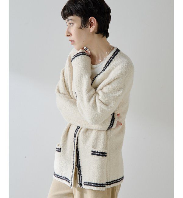 GEMINI「【GEMINI】ワッペンツキニットカーディガン」|ニット・セーター|