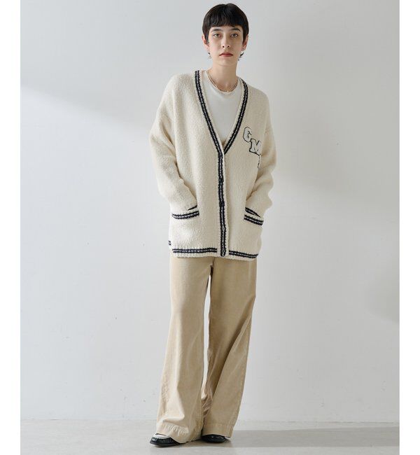 GEMINI「【GEMINI】ワッペンツキニットカーディガン」|ニット・セーター|
