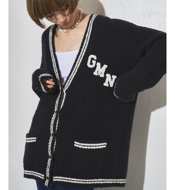 GEMINI「【GEMINI】ワッペンツキニットカーディガン」|ニット・セーター|