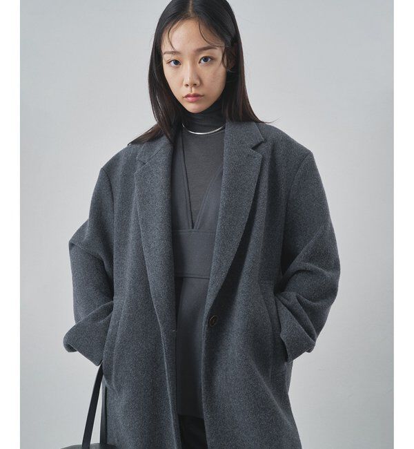  「ウールパイルロングチェスターコート」|その他|