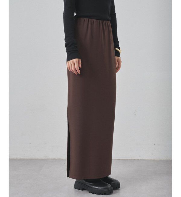  「ストレッチジャージスカート」|スカート|