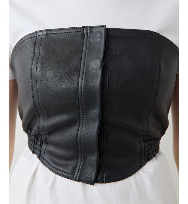  「レザービスチェ」|シャツ・ブラウス|