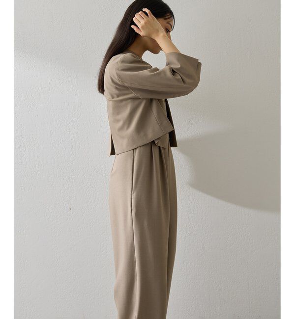 THE PAUSE「【THE PAUSE】ジャケットセットオールインワン」|ワンピース|