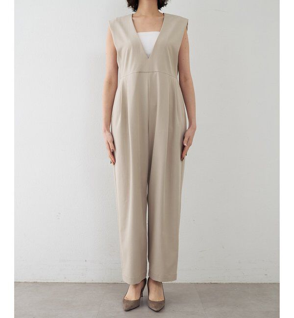 THE PAUSE「【THE PAUSE】ドレープジャンプスーツ」|ワンピース|