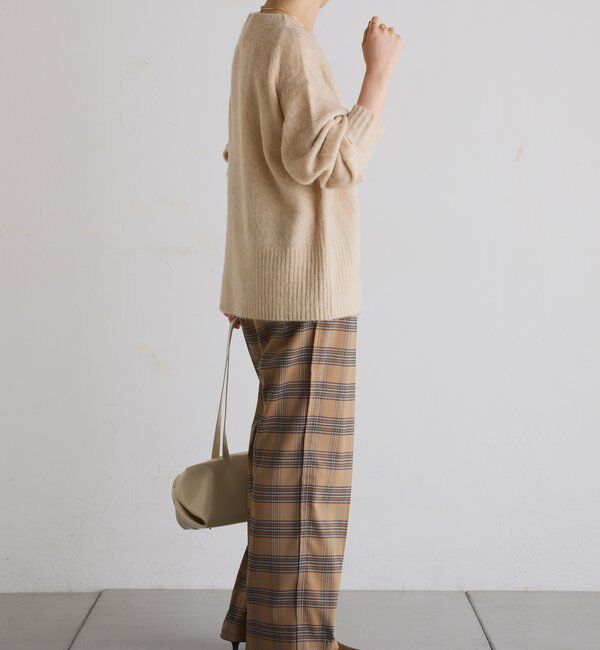  「ウールライクタックパンツ」|チノ|