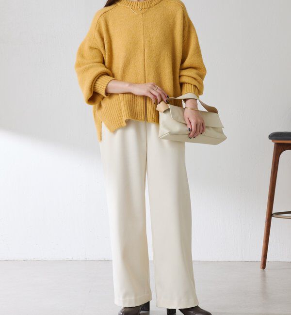  「ヤクライクショートニット」|ニット・セーター|