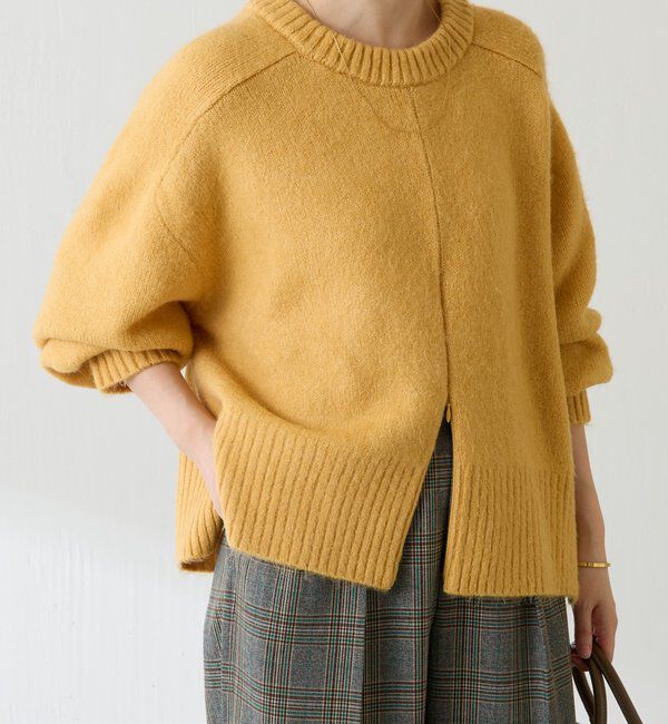  「ヤクライクショートニット」|ニット・セーター|