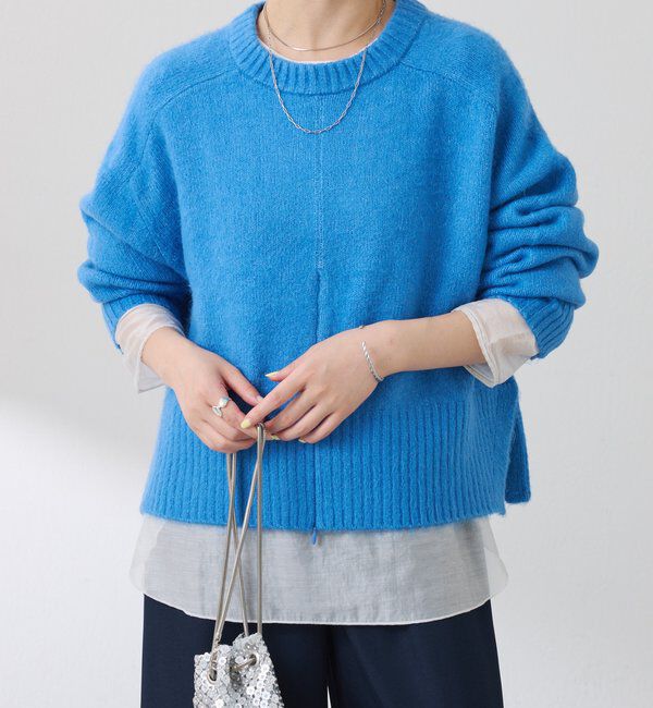  「ヤクライクショートニット」|ニット・セーター|