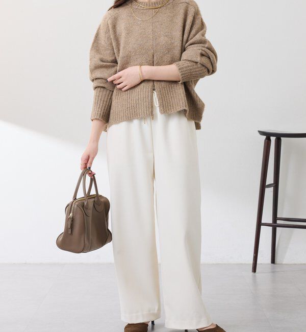  「ヤクライクショートニット」|ニット・セーター|