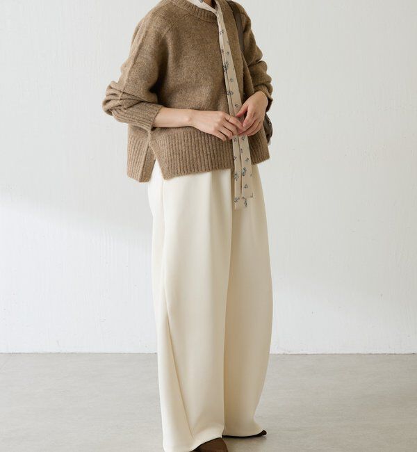  「ヤクライクショートニット」|ニット・セーター|