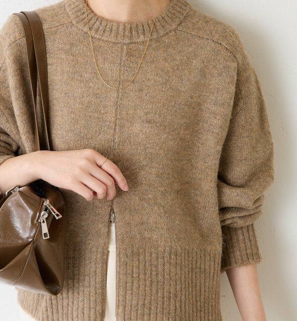  「ヤクライクショートニット」|ニット・セーター|