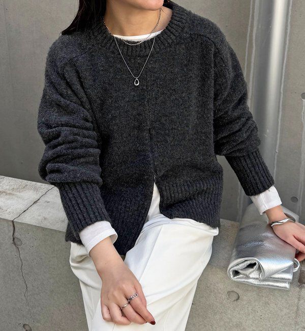  「ヤクライクショートニット」|ニット・セーター|