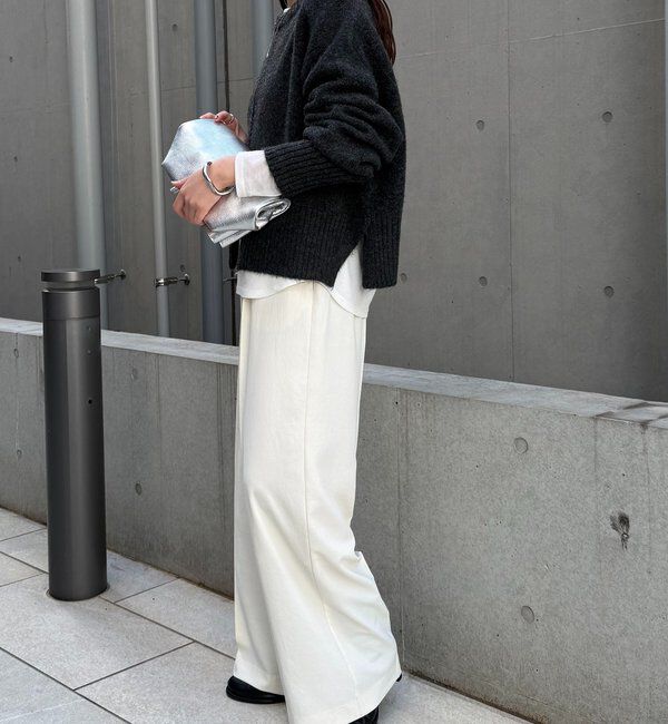  「ヤクライクショートニット」|ニット・セーター|