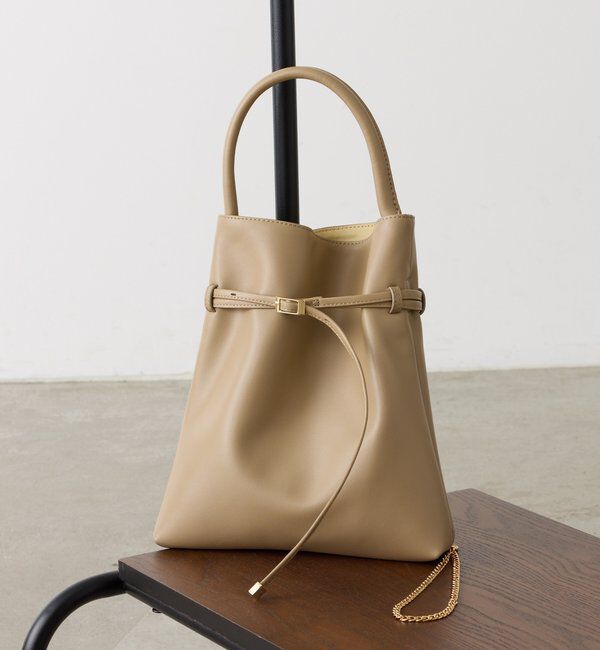  「【PAPILLONNER/パピヨネ】ベルトワンハンドルトートバッグ」|トートバッグ|