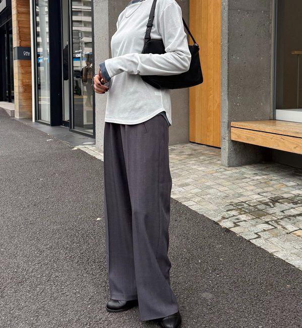  「ベーシックシアーロンT」|Tシャツ・カットソー|