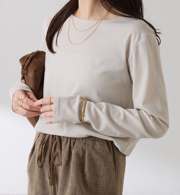  「ベーシックシアーロンT」|Tシャツ・カットソー|