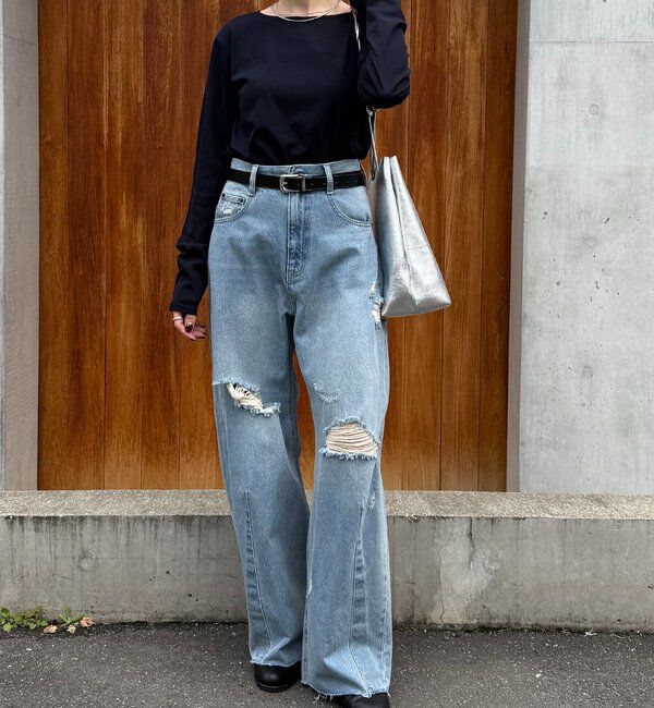  「ベーシックシアーロンT」|Tシャツ・カットソー|