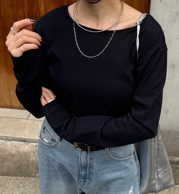  「ベーシックシアーロンT」|Tシャツ・カットソー|