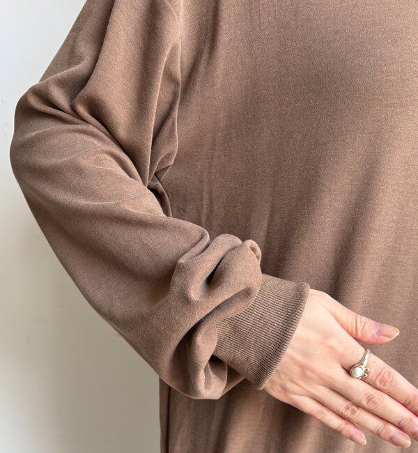  「【WEB限定】シアー切替カットソー」|Tシャツ・カットソー|