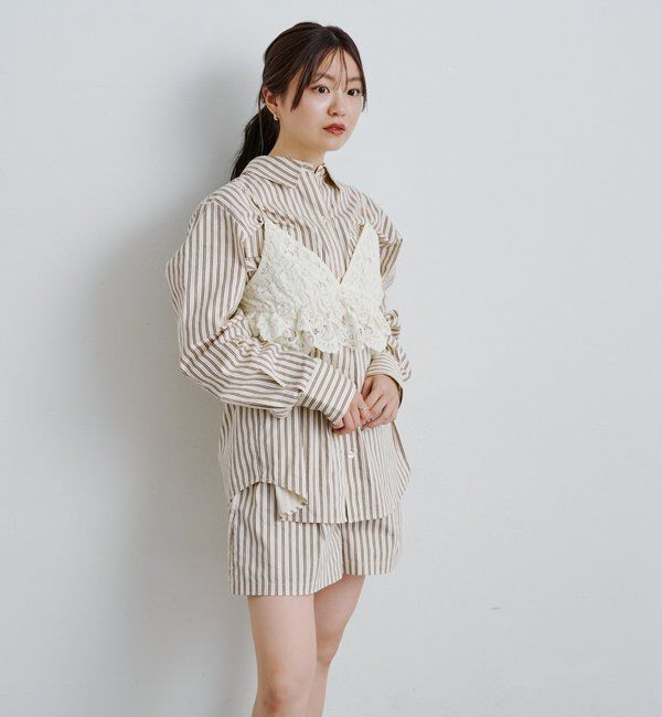  「レースキャミビスチェ」|キャミソール|