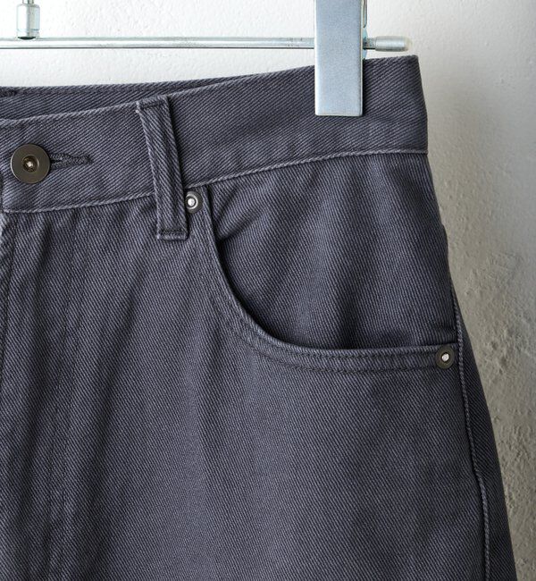  「【WHIMSIC/2サイズ展開/SETUP対応】コットンツイルニータックパンツ」|チノ|